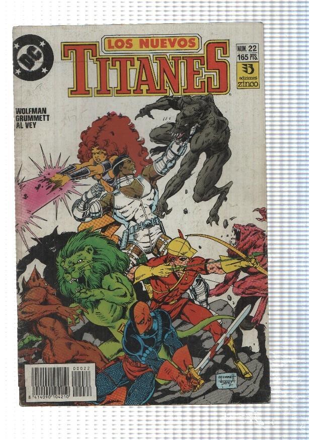 Zinco: Los Nuevos Titanes num 22 - Terminated. Marv Wolfman