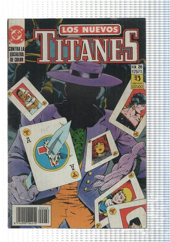 Zinco: Los Nuevos Titanes num 26 - Castillo de Naipes. Barbara y Karl Kesel