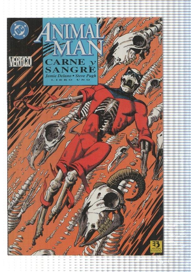 Zinco: Animal Man libro 1 de Carne y Sangre. Jamie Delano - Steve Pugh