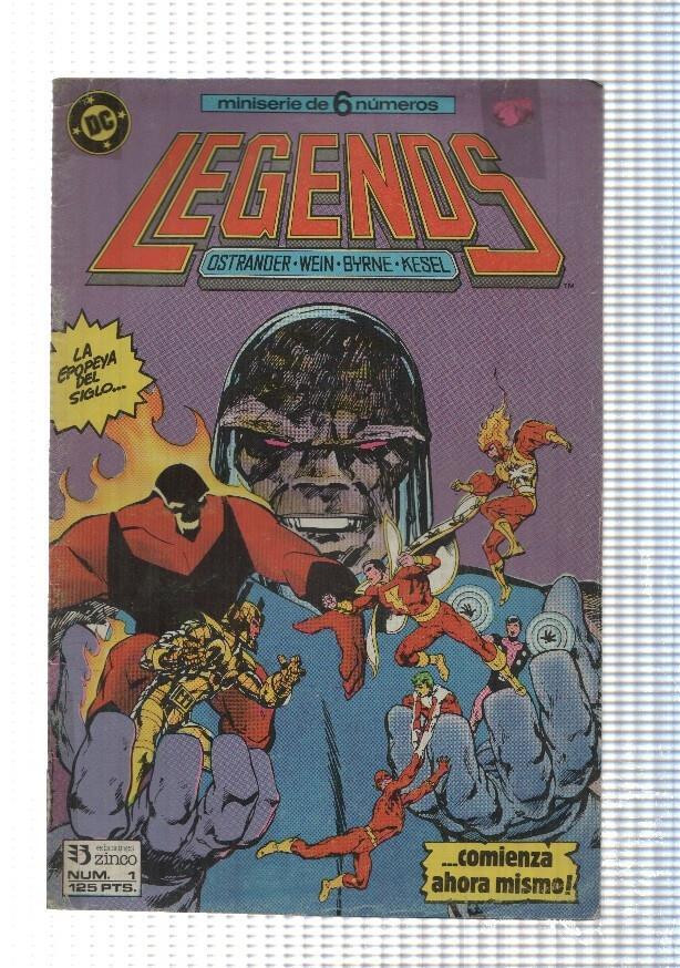 Zinco, DC: Legends num 1 de 6 - Erase una vez. Ostrander, Wein, Byrne, Kesel