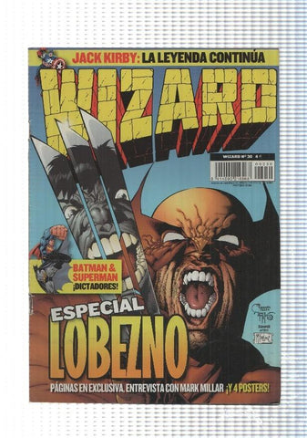 Revista Wizard: num 30 -  Especial Lobezo. Entrevista a Mark Millar