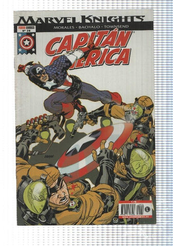 Panini: Capitan America num 26 (jun 2005). Marvel Knights - El asunto Bucky. Robert Morales