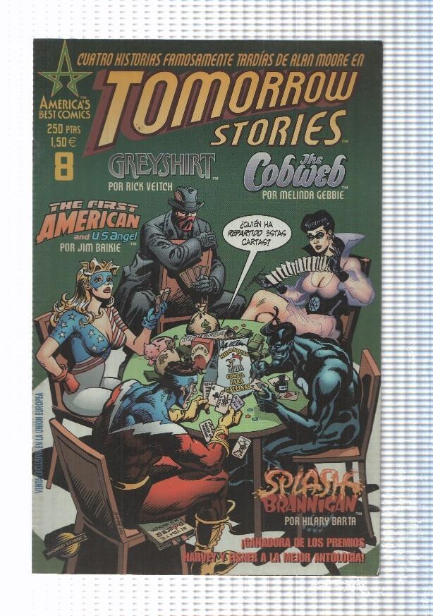 World Comics: Tomorrow Stories num 8. Justicia en mallas - Alan Moore