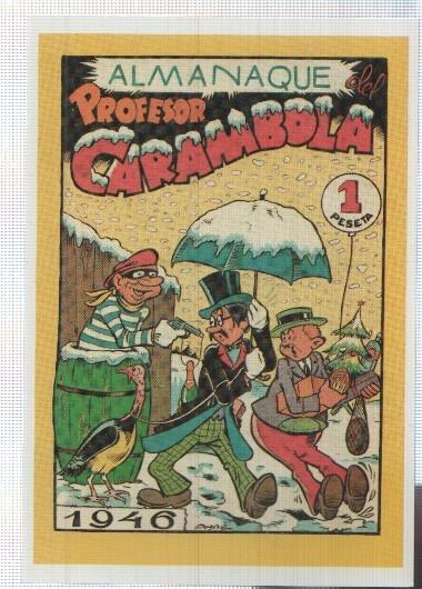 Ficha tebeo numerada 178: El Profesor Carambola de editorial Valenciana