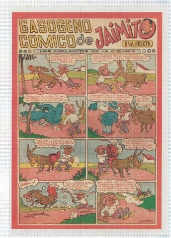 Ficha tebeo numerada 186: Jaimito tematicos