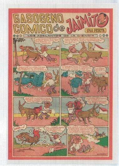 Ficha tebeo numerada 186: Jaimito tematicos