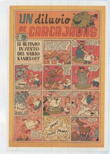 Ficha tebeo numerada 192: Un diluvio de carcajadas de Editorial Valenciana