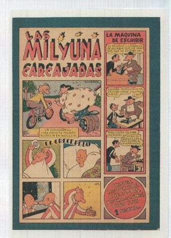 Ficha tebeo numerada 196: Las mil y una carcajada de Jaimito (Valenciana)