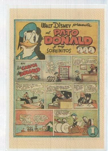 Ficha tebeo numerada 197: Pato Donall de editorial Bruguera