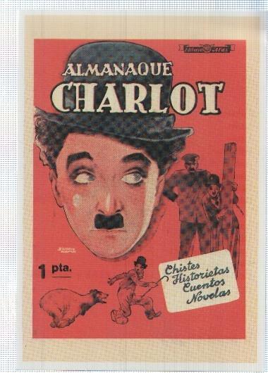 Ficha tebeo numerada 203: Charlot, almanaque de editorial Alas