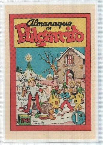 Ficha tebeo numerada 206: Pulgarcito, almanaque 1945 de Editorial Bruguera