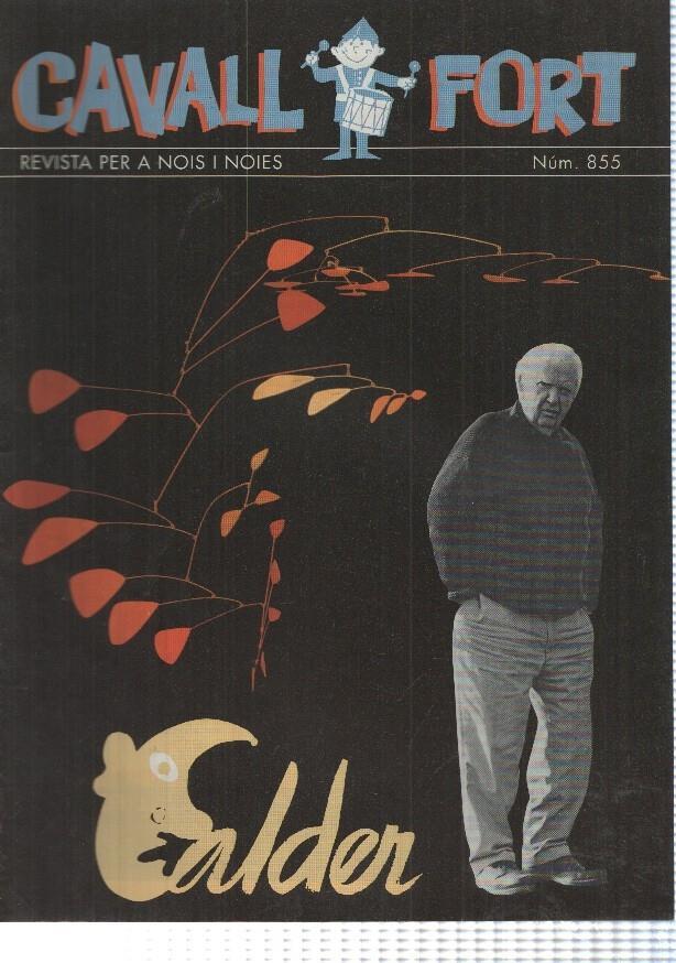 Revista Cavall Fort: num 855 (mar 98) - Histories en B/N: Un capita de 15 anys part 2, Excursio: La ruta Verdagueriana