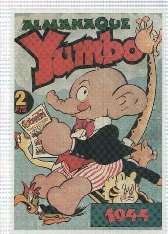 Ficha tebeo numerada 214: Yumbo, almanaque 1944 de Hispano Americana