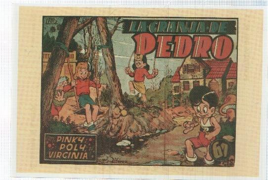 Ficha tebeo numerada 218: Pinky, Poli y Virginia de ediciones exito