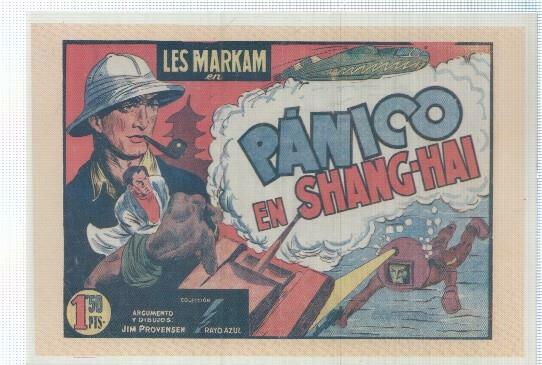 Ficha tebeo numerada 223: Les Marka, dibujo de J.Provense