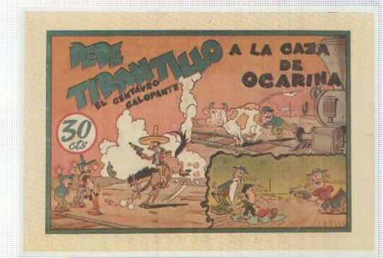 Ficha tebeo numerada 227: Pepe Tirantillo, dibujo de Erik