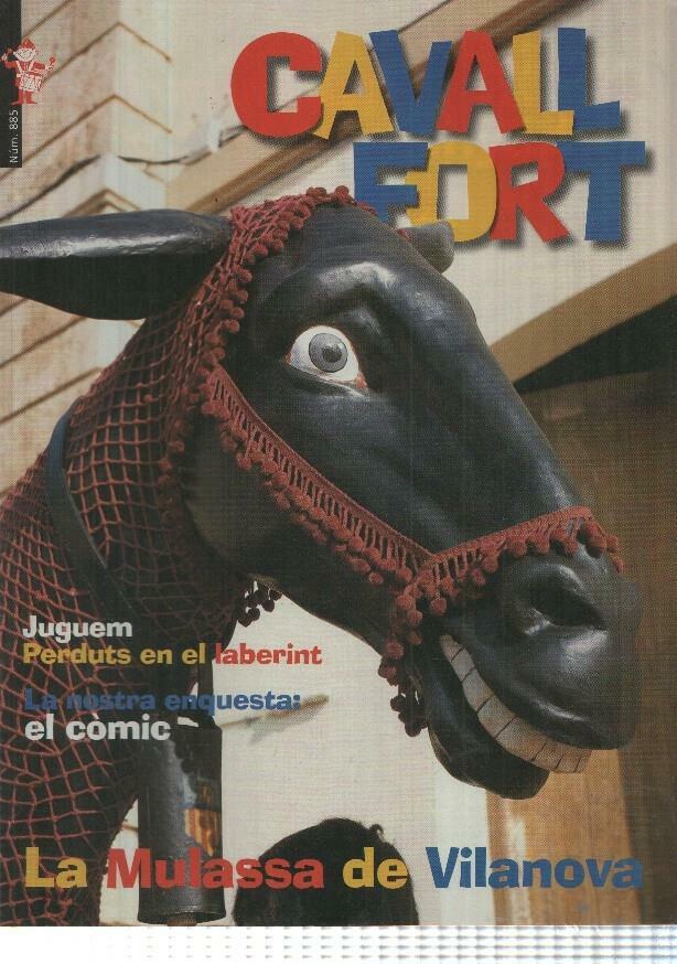 Revista Cavall Fort: num 885 (jun 99) - La Mulassa de Vilanova i la Geltru, ruta bicileta: Ruta per lAlt Penedes