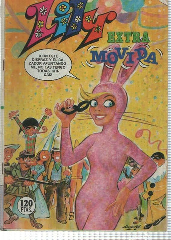 Bruguera: Lily Extra num 52 - La movida. Poster de Candy Candy y otro de Mortadelo