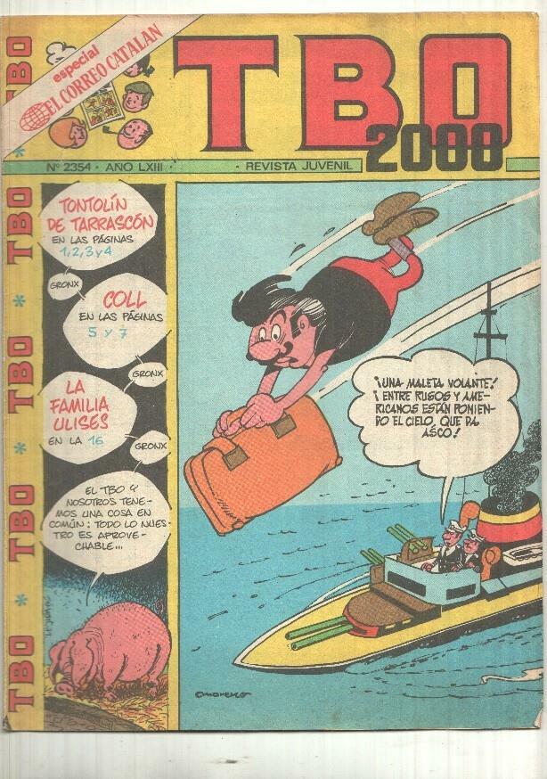 Revista TBO 2000 num 2354 año LXIII - Tontolin de Tarrascon, Joe K. Harotta el mas bruto de Minessota