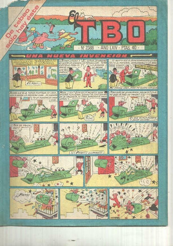Revista TBO num 2388 año LXIV - Babali en peligro, Familia Ulises - Los dos pollos