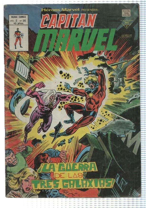 Mundi Comics num 56 vol. 2: Capitan Marvel - La Guerra de las Tres Galaxias (Edelman, Milgrom)