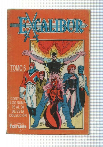 Forum Marvel: Excalibur tomo 6 retapado (contiene los num 26 al 30)