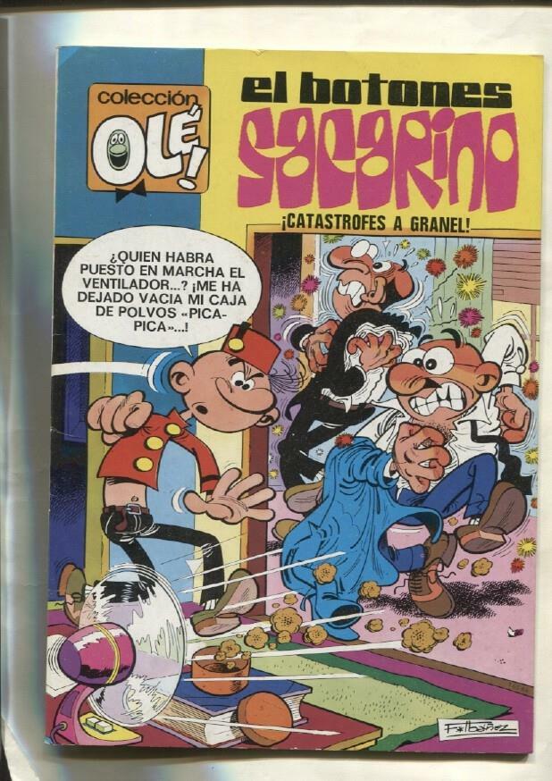 Coleccion Ole numero 080: El Botones Sacarino: catastrofes a granel