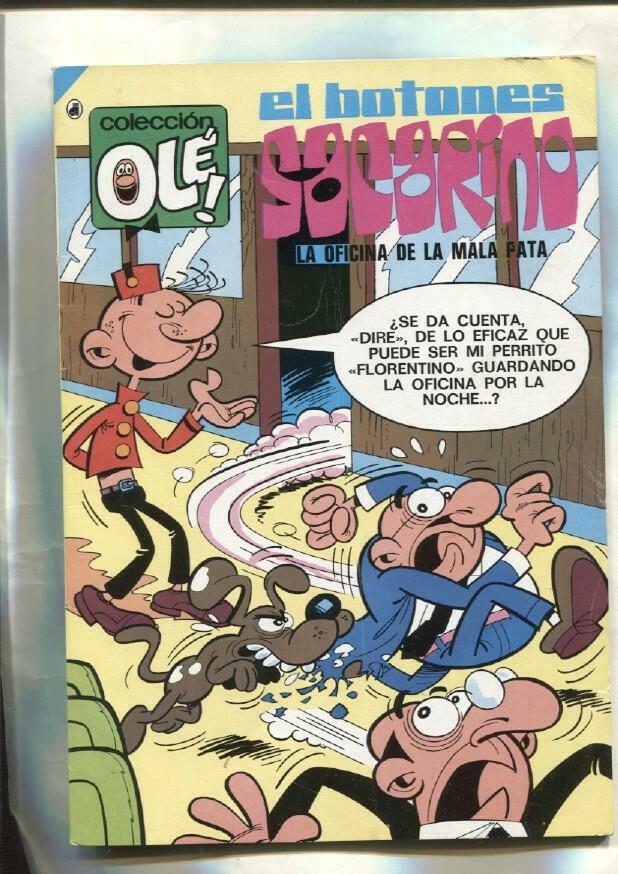 Coleccion Ole numero 062: El Botones Sacarino: la oficina de la mala pata