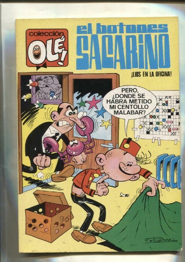 Coleccion Ole numero 003: El Botones Sacarino: lios en la oficina