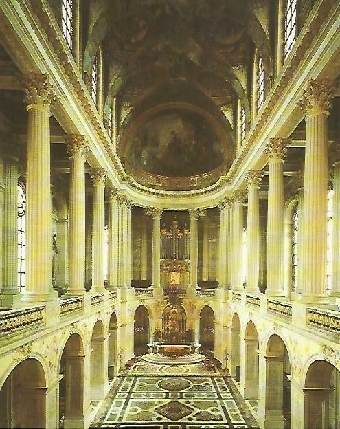 LAMINA 13894: La Capilla Real de Versalles