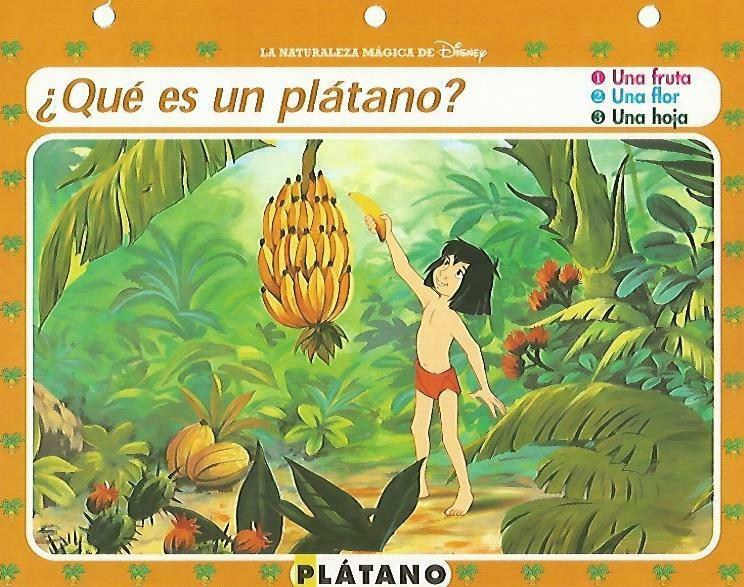 LAMINA 14080: Platano. Secretos de la jungla con Mowgli