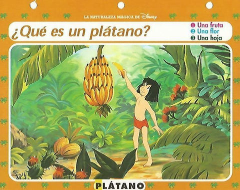 LAMINA 14080: Platano. Secretos de la jungla con Mowgli