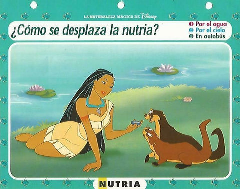 LAMINA 14076: Nutria. Secretos del rio con Pocahontas