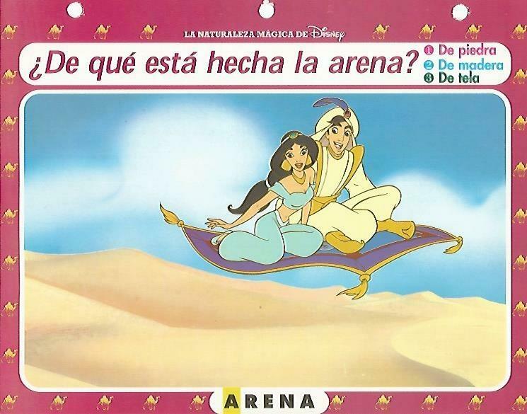LAMINA 14075: Arena. Secretos del desierto con Aladdin