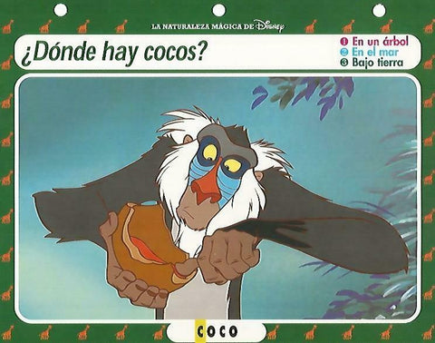 LAMINA 14069: Coco. Secretos de la sabana con el Rey Leon