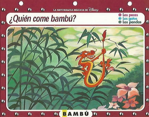 LAMINA 14074: Bambu. Secretos de Oriente con Mulan
