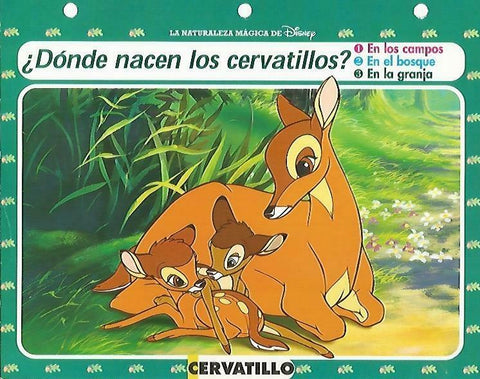 LAMINA 14082: Cervatillo. Secretos del bosque con Bambi