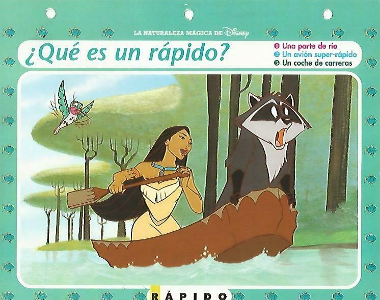 LAMINA 14083: Rapido. Secretos del rio con Pocahontas