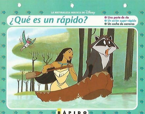 LAMINA 14083: Rapido. Secretos del rio con Pocahontas