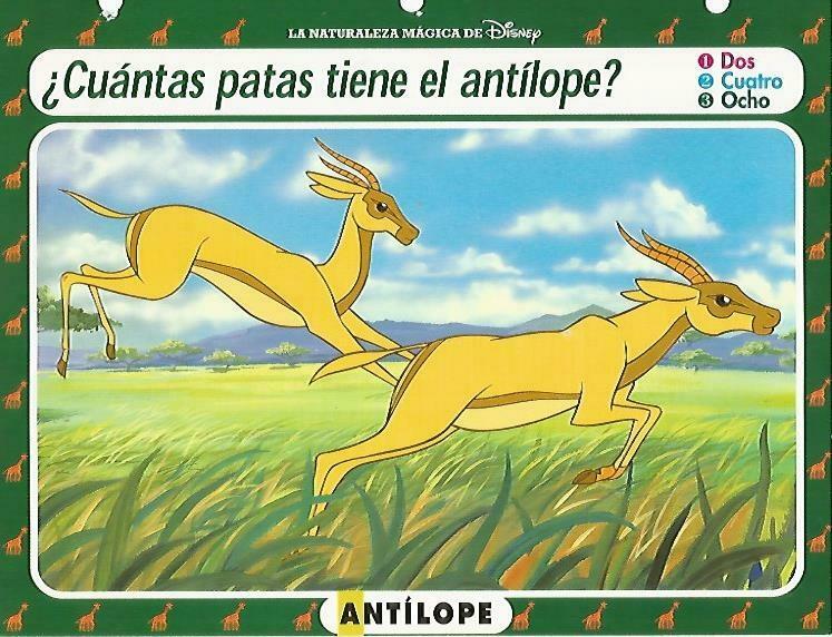 LAMINA 14084: Antilope. Secretos de la sabana con el Rey Leon