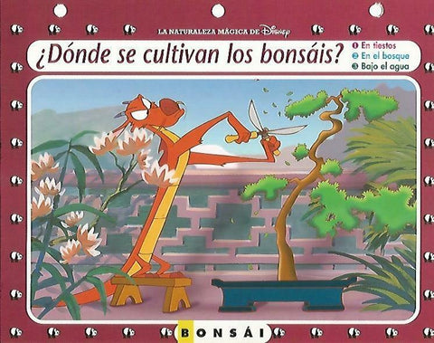 LAMINA 14096: Bonsai. Secretos con Mulan
