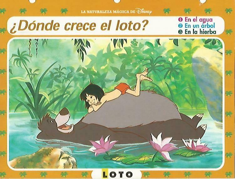 LAMINA 14094: Loto. Secretos con Mowgli