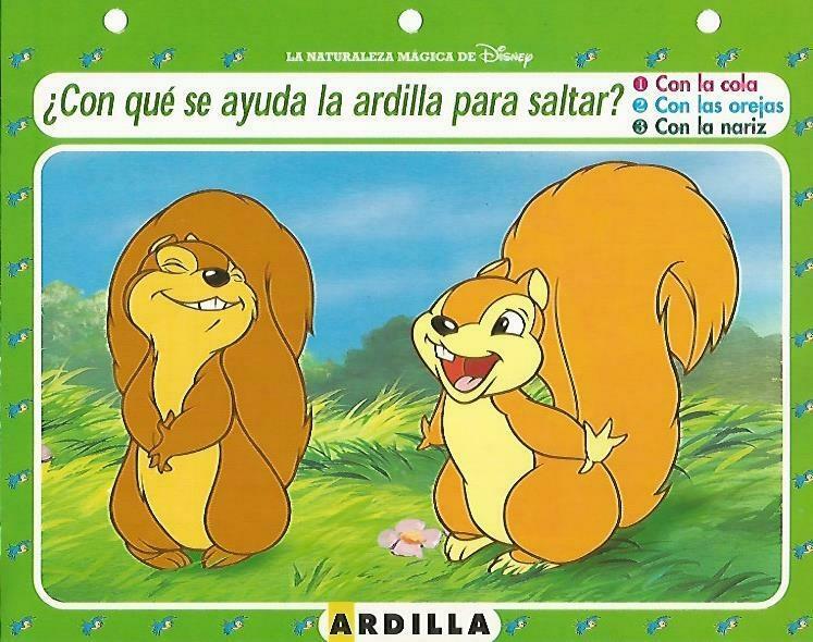 LAMINA 14093: Ardilla. Secretos con Blancanieves