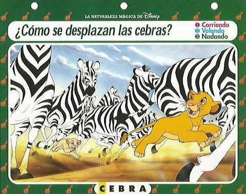 LAMINA 14092: Cebra. Secretos con el Rey Leon