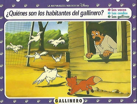 LAMINA 14086: Gallinero. Secretos del campo con Tod y Toby