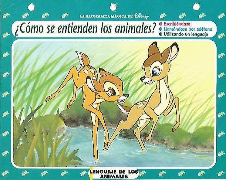 LAMINA 14091: Lenguaje de los animales. Secretos con Bambi