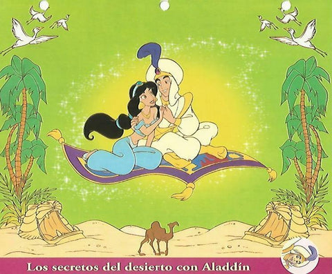LAMINA 14063: Los secretos del desierto con Aladdin