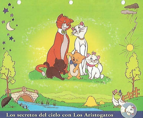 LAMINA 14060: Los secretos del cielo con Los Aristogatos