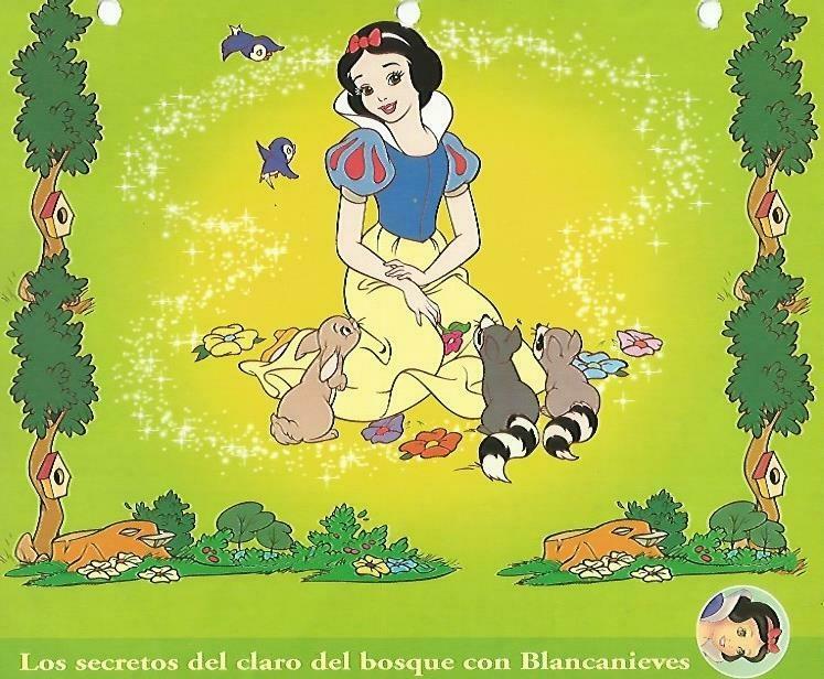 LAMINA 14059: Los secretos del bosque con Blancanieves