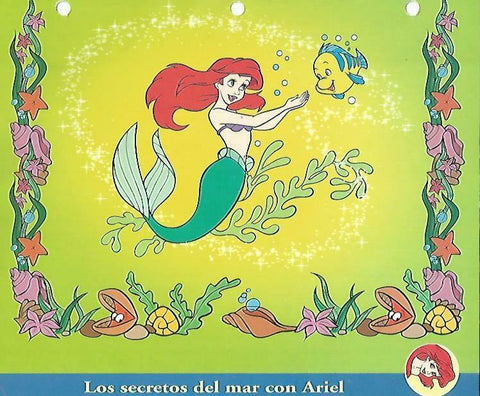 LAMINA 14058: Los secretos del mar con Ariel